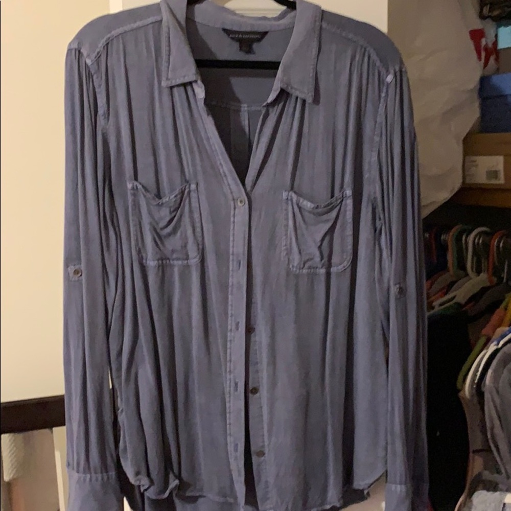 Rock & Republic ladies bottom down shirt